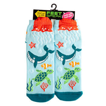 Feet Speak Sea Animals Women's Casual Crew Socks One-Size