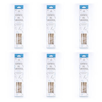 6PK Wild Scents Hand-Rolled Resin Incense Scented Sticks White Sage 23x1x1cm