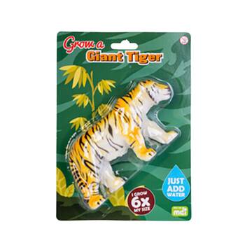 6x 3pc MDI Giant Grow Tiger Children Fun Educational Activity Toys Assort
