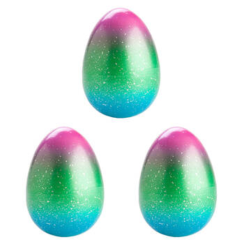 3PK Alien Jumbo Grow Egg Expanding Kids Toy 10x15cm Assorted