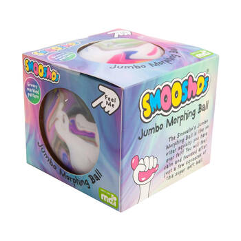 Smooshos Jumbo Ball Morphing Color Squishy Kids Toy 10cm Assorted
