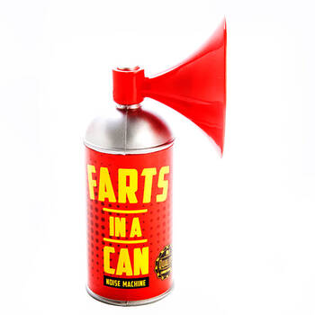 MDI Farts In A Can Novelty Funny Noise Gadget 7x15cm - Red 6y+