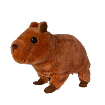 MDI Animated Baby Capybara Pet Toy 18x13cm - Brown 3y+