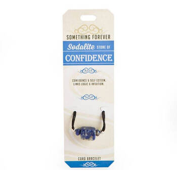 Wishstone Sodalite Cord Bracelet Bangle Charm Women's Accessories Blue