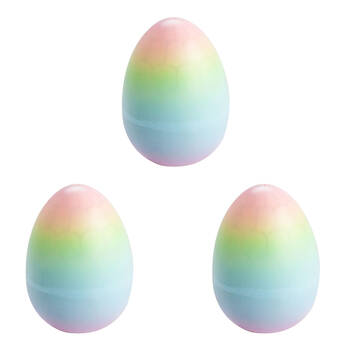 3PK Unicorn Kingdom Jumbo Grow Egg Magic Kids Toy 9x11.5cm Assorted