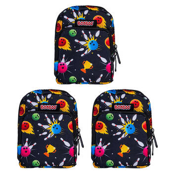 3PK MDI BooBoo Backpack Minis Bowling V2 11x15cm Kids/Children 3y+