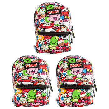 3PK MDI BooBoo Backpack Minis Cutie Pie 11x15cm Kids 3y+