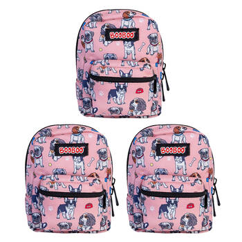 3PK MDI BooBoo Furever Pets Backpack Minis Dogs 11x15cm 3y+