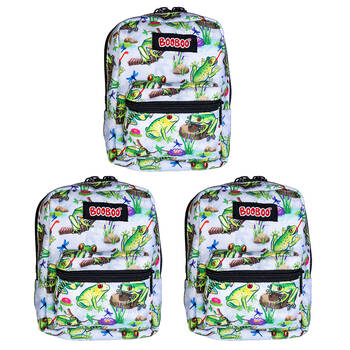 3PK MDI BooBoo Backpack Minis Frog V2 1Mini Bag 11x15cm 3y+