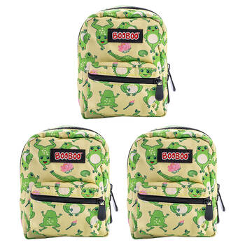 3PK MDI BooBoo Backpack Minis Frog Mini Bag 11x15cm 3y+