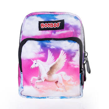 MDI BooBoo Mystical Worlds Backpack Minis Flying Unicorn 11x15cm 3y+