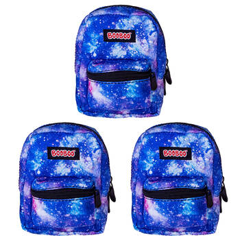 3PK MDI BooBoo Backpack Minis Galaxy Rainbow 11x15cm 3y+