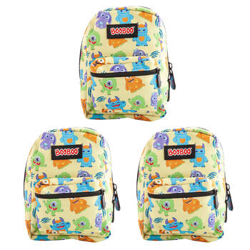 3PK MDI BooBoo Monsterlings Backpack Minis Monsterlings 11x15cm 3y+