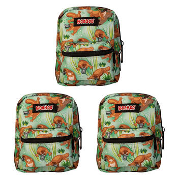 3PK MDI BooBoo Backpack Minis Platypus V2 Mini Bag 11x15cm 3y+