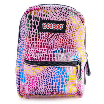 MDI BooBoo Backpack Minis Rainbow Foil Pink 11x15cm 3y+