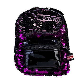 MDI BooBoo Backpack Minis Sequin Black/Purple Mini Bag 11x13cm 3y+
