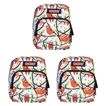 3PK MDI BooBoo Sloth Lounge Backpack Minis Sloth V4 Mini Bag 11x15cm 3y+