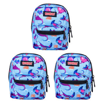 3PK MDI BooBoo Backpack Minis Stingray Mini Bag/Purse 11x15cm 3y+