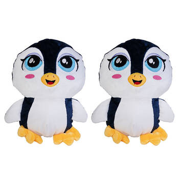 2PK Penguin Island Expandimal Plush Toy Popsicle 10x22cm - Penguin 3y+