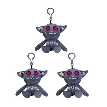 3PK Gus Fink Studio Plush Keychain Skull Skellbo Hanging Bag Accessory 