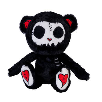 Gus Fink Studio Gooli Plush Grim St Bear Black Collectible Stuff Toy