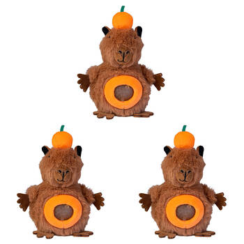 3PK Capybara Jellyroos Capybara Squishy Toy Stress Relief Animal 8x14cm