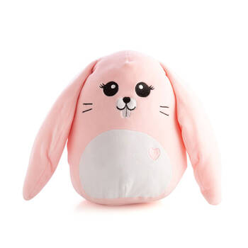 Smooshos Pal Squishy Velour Plushie Kids Toy 22x16x22cm Bunny Rabbit
