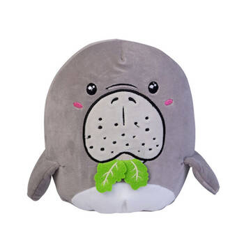 Smooshos Pal Squishy Super Soft Velour Plushie Kids Toy 22x16x22cm Dugong