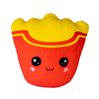 Smooshos Pal Squishy Super Soft Velour Plushie Kids Toy 22x16x22cm Fries