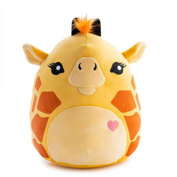 Smooshos Pal Squishy Super Soft Velour Plushie Kids Toy 22x16x22cm Giraffe