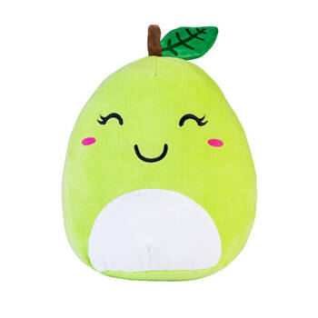 Smooshos Pal Squishy Super Soft Velour Plushie Kids Toy 22x16x22cm Pear