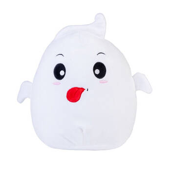 Smooshos Pal Squishy Super Soft Velour Plushie Kids Toy 22x16x22cm Ghost