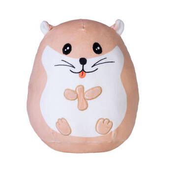 Smooshos Pal Squishy Super Soft Velour Plushie Kids Toy 22x16x22cm Hamster