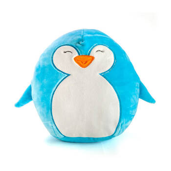 Smooshos Pal Squishy Velour Plushie Kids Toy 22x16x22cm Penguin Island