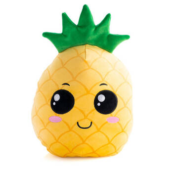 Smooshos Pal Squishy Super Soft Velour Plushie Kids Toy 22x16x22cm Pineapple