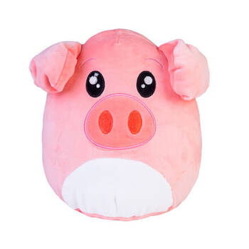 Smooshos Pal Squishy Super Soft Velour Plushie Kids Toy 22x16x22cm Pig