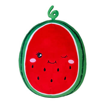 Smooshos Pal Cushion Plush Stuffed Animal Pillow Watermelon 22x16cm
