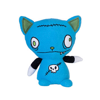 Gus Fink Studio Plush Stitch Kitty Durr Kids Soft Cuddle Toy Blue 