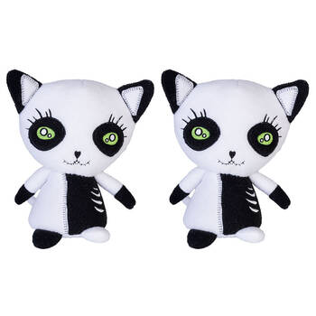 2PK Gus Fink Studio Plush Stitch Kids Toy 150x320mm White 0y+ Kitty Zippy