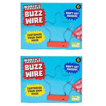 2PK Worlds Smallest Buzz Wire Board Game Miniature Toy Kids/Children 6y+