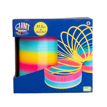 MDI Giant Magic Spring Colorful Rainbow Kids Fun Activity Toy