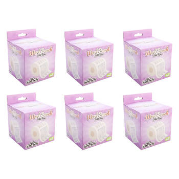 6PK MDI Toilet & Bathroom Paper Tissue Roll Word Search Puzzle Design 3ply