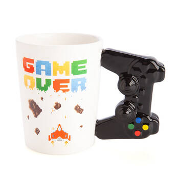 MDI Gamer Ceramic Mug Controller 3D Handle Mug 13x13cm
