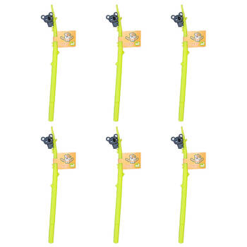 6PK Outback Mates Wiggle Gel Pen School Writting Stationery Kids/Children Koala