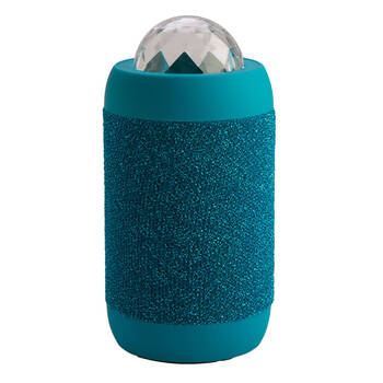Art + Tech Disco Ball Party Speaker 7.5x14.5cm - Blue