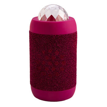 Art + Tech Disco Ball Party Speaker 7.5x14.5cm - Pink