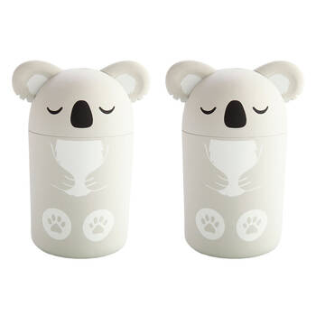 2PK Lil Dreamers Humidifier Koala 75x133mm Home/Bedroom USB Portable Mist Grey