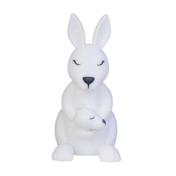 Lil Dreamers Silicone Touch Led Lamp Light Bedroom Decor White - Kangaroo