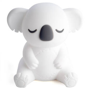 Lil Dreamers Silicone Touch Led Lamp Light Kids Room Decor White - Koala