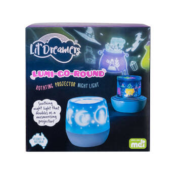 Lil Dreamers Glowing Rotating LED Projector Enchanted 12.9x12.9x12.9cm